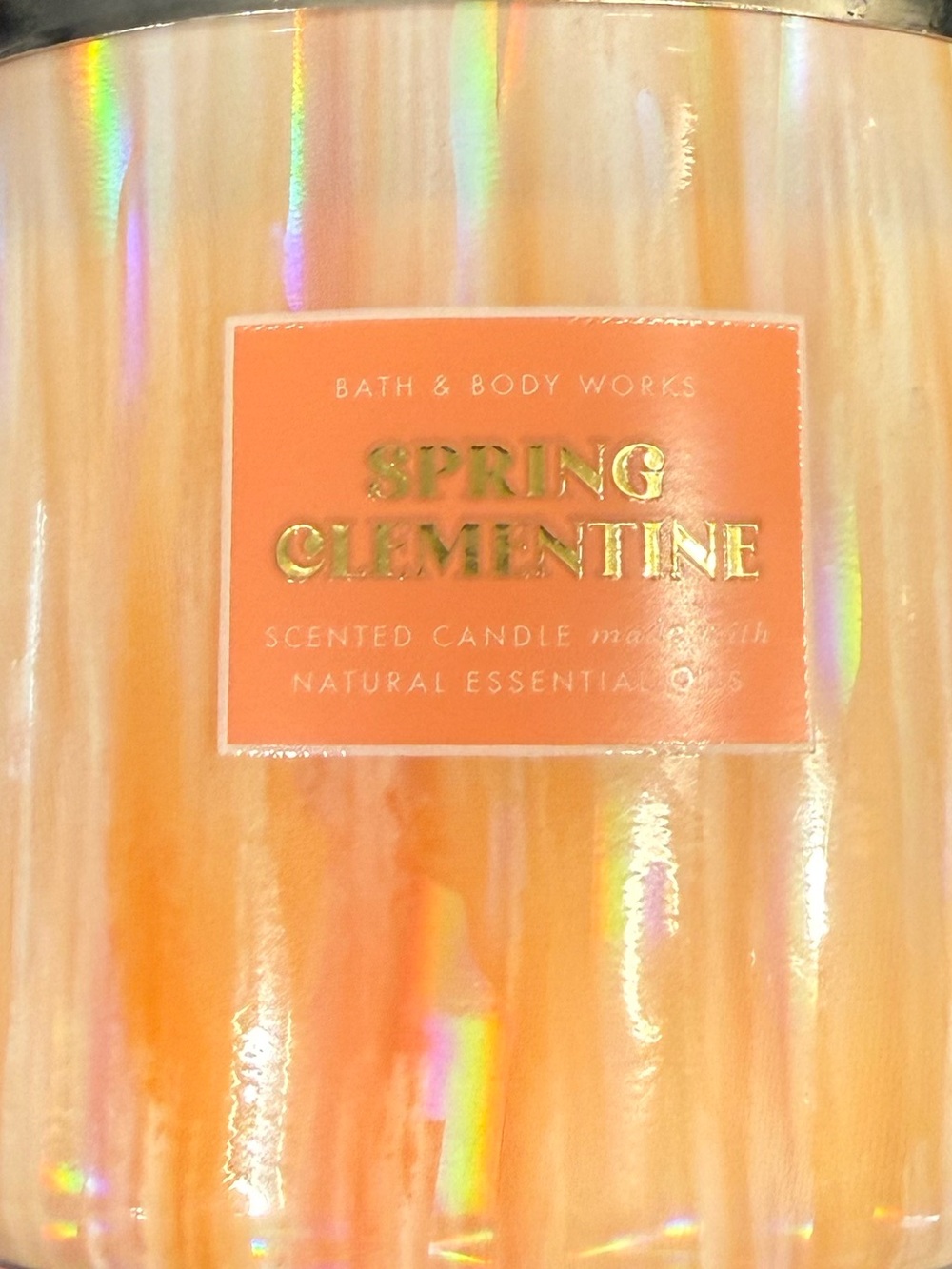 Spring Clementine Candle - Picture 2 of 2